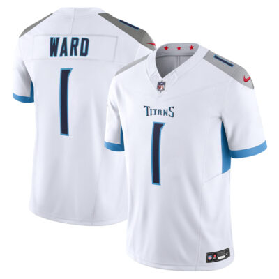 Cam Ward Tennessee Titans White Road Vapor F.U.S.E Limited Jersey - All Stitched