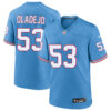 Oluwafemi Oladejo Tennessee Titans Light Blue Alternate Oilers Throwback Jersey - All Stitched