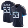 Oluwafemi Oladejo Tennessee Titans Navy Alternate Vapor F.U.S.E Limited Jersey - All Stitched