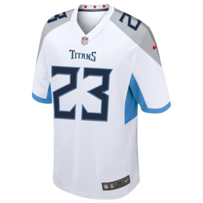 Alternative view of Kevin Winston Jr Tennessee Titans White Road Game Jersey - All Stitched