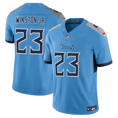 Kevin Winston Jr Tennessee Titans Light Blue Home Vapor F.U.S.E Limited Jersey - All Stitched