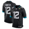 Travis Hunter Jacksonville Jaguars Black Alternate Game Jersey - All Stitched