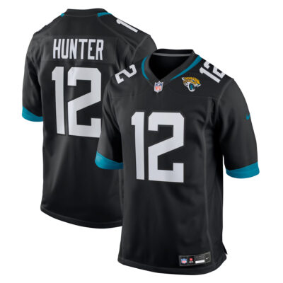 Travis Hunter Jacksonville Jaguars Black Alternate Game Jersey - All Stitched