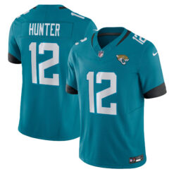 Travis Hunter Jacksonville Jaguars Teal Home Vapor F.U.S.E Limited Jersey - All Stitched