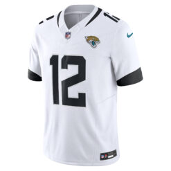 Alternative view of Travis Hunter Jacksonville Jaguars White Road Vapor F.U.S.E Limited Jersey - All Stitched