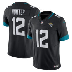 Travis Hunter Jacksonville Jaguars Black Alternate Vapor F.U.S.E Limited Jersey - All Stitched