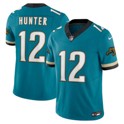 Travis Hunter Jacksonville Jaguars Teal 2nd Alternate Vapor F.U.S.E Limited Jersey - All Stitched