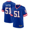 Abdul Carter New York Giants Royal Blue 2nd Alternate Game Jersey - All Stitched