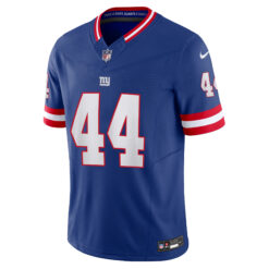 Alternative view of Cam Skattebo New York Giants Royal Blue 2nd Alternate Vapor F.U.S.E Limited Jersey - All Stitched