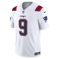 Alternative view of Kayshon Boutte New England Patriots White Road Vapor F.U.S.E Limited Jersey - All Stitched