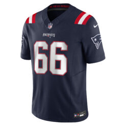 Alternative view of Will Campbell New England Patriots Navy Home Vapor F.U.S.E Limited Jersey - All Stitched
