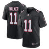 Jalon Walker Atlanta Falcons Black Alternate Game Jersey - All Stitched