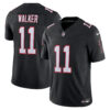 Jalon Walker Atlanta Falcons Black Alternate Vapor F.U.S.E Limited Jersey - All Stitched