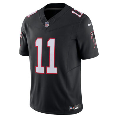 Alternative view of Jalon Walker Atlanta Falcons Black Alternate Vapor F.U.S.E Limited Jersey - All Stitched