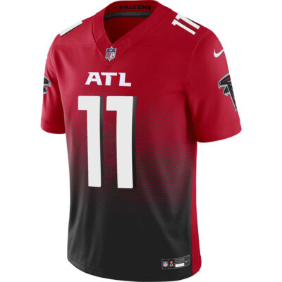 Alternative view of Jalon Walker Atlanta Falcons Red 2nd Alternate Vapor F.U.S.E Limited Jersey - All Stitched