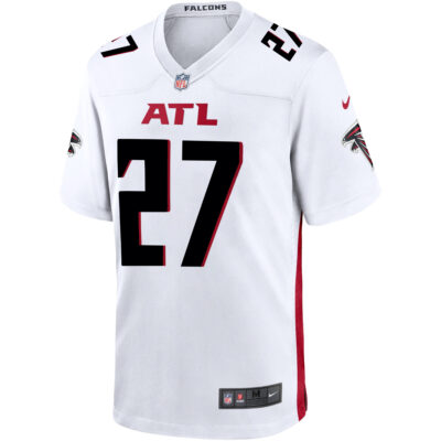 Alternative view of James Pearce Jr Atlanta Falcons White Road Game Jersey - All Stitched