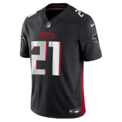 Alternative view of Deion Sanders Atlanta Falcons Black Home Vapor F.U.S.E Limited Jersey - All Stitched