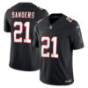 Deion Sanders Atlanta Falcons Black Alternate Vapor F.U.S.E Limited Jersey - All Stitched