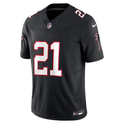 Alternative view of Deion Sanders Atlanta Falcons Black Alternate Vapor F.U.S.E Limited Jersey - All Stitched