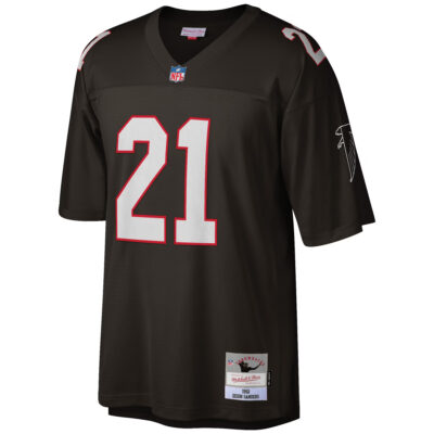 Alternative view of Deion Sanders Atlanta Falcons Black Legacy Jersey - All Stitched