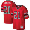 Deion Sanders Atlanta Falcons Red Legacy Jersey - All Stitched