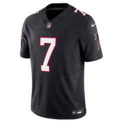 Alternative view of Michael Vick Atlanta Falcons Black Alternate Vapor F.U.S.E Limited Jersey - All Stitched