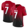 Michael Vick Atlanta Falcons Red 2nd Alternate Vapor F.U.S.E Limited Jersey - All Stitched