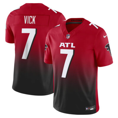 Michael Vick Atlanta Falcons Red 2nd Alternate Vapor F.U.S.E Limited Jersey - All Stitched