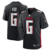 Younghoe Koo Atlanta Falcons Black Home Game Jersey - All Stitched
