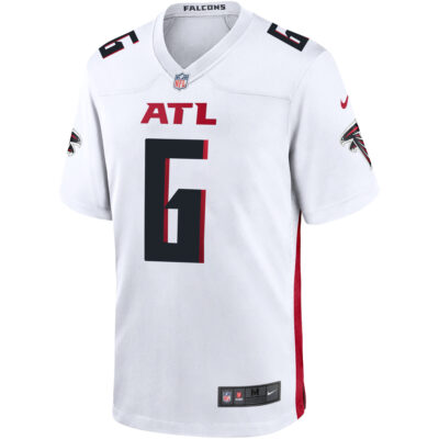 Alternative view of Younghoe Koo Atlanta Falcons White Road Game Jersey - All Stitched