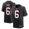 Younghoe Koo Atlanta Falcons Black Alternate Game Jersey - All Stitched