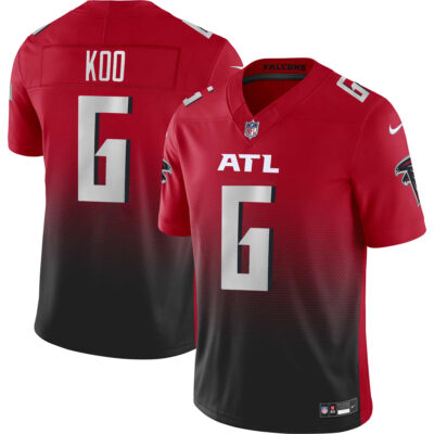 Younghoe Koo Atlanta Falcons Red 2nd Alternate Vapor F.U.S.E Limited Jersey - All Stitched