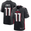 Julio Jones Atlanta Falcons Black Home Game Jersey - All Stitched