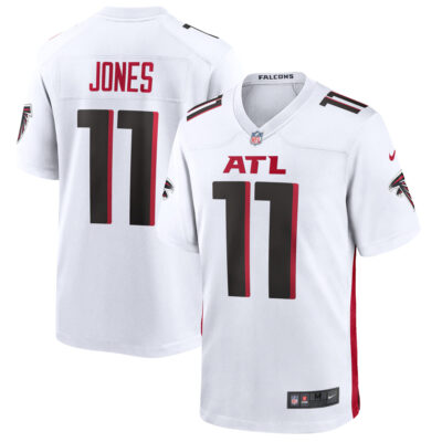 Julio Jones Atlanta Falcons White Road Game Jersey - All Stitched
