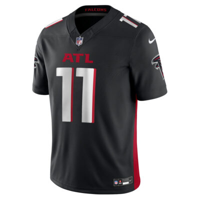 Alternative view of Julio Jones Atlanta Falcons Black Home Vapor F.U.S.E Limited Jersey - All Stitched