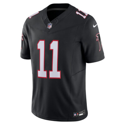 Alternative view of Julio Jones Atlanta Falcons Black Alternate Vapor F.U.S.E Limited Jersey - All Stitched