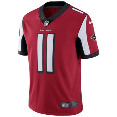 Alternative view of Julio Jones Atlanta Falcons Red Vapor Untouchable Jersey - All Stitched