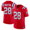 Curtis Martin New England Patriots Red Alternate Vapor F.U.S.E Limited Jersey - All Stitched