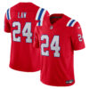 Ty Law New England Patriots Red Alternate Vapor F.U.S.E Limited Jersey - All Stitched