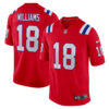 Kyle Williams New England Patriots Red Alternate Game Jersey - All Stitched
