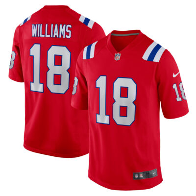 Kyle Williams New England Patriots Red Alternate Game Jersey - All Stitched