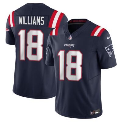 Kyle Williams New England Patriots Navy Home Vapor F.U.S.E Limited Jersey - All Stitched