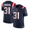 Craig Woodson New England Patriots Navy Home Vapor F.U.S.E Limited Jersey - All Stitched
