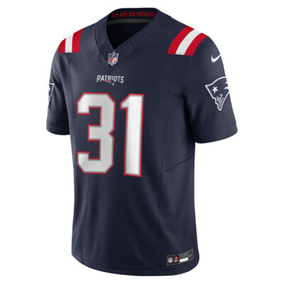 Alternative view of Craig Woodson New England Patriots Navy Home Vapor F.U.S.E Limited Jersey - All Stitched