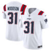 Craig Woodson New England Patriots White Road Vapor F.U.S.E Limited Jersey - All Stitched