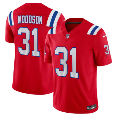Craig Woodson New England Patriots Red Alternate Vapor F.U.S.E Limited Jersey - All Stitched