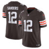 Shedeur Sanders Cleveland Browns Brown Home Vapor F.U.S.E Limited Jersey - All Stitched