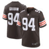 Mason Graham Cleveland Browns Brown Home Game Jersey - All Stitched