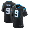 Bryce Young Carolina Panthers Black Home Game Jersey - All Stitched