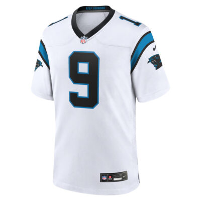 Alternative view of Bryce Young Carolina Panthers White Road Game Jersey - All Stitched
